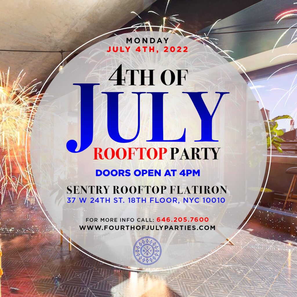 4th of July Party at the Sentry Rooftop Flatiron