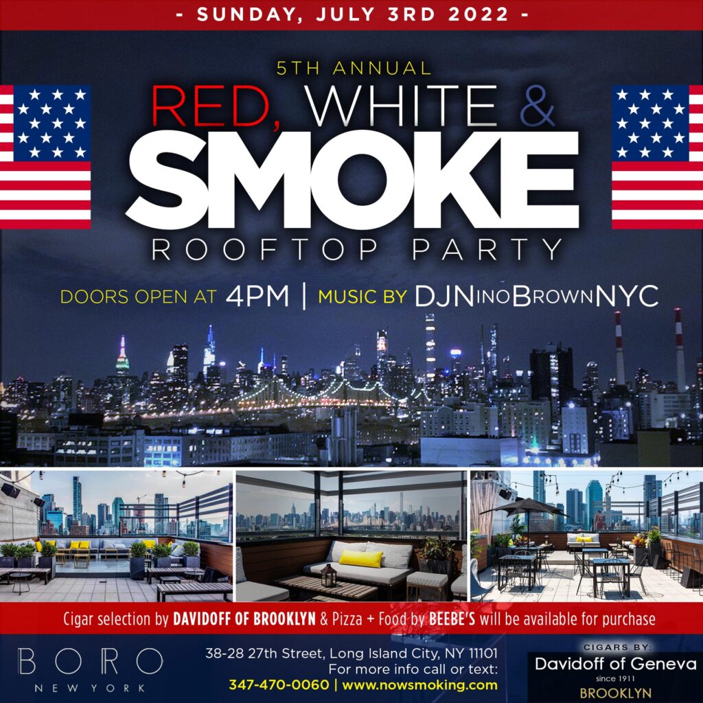 july 3rd cigar rooftop party in nyc