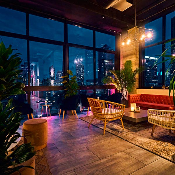 NYC July 2nd party inside Daintree Rooftop in Hendricks Hotel