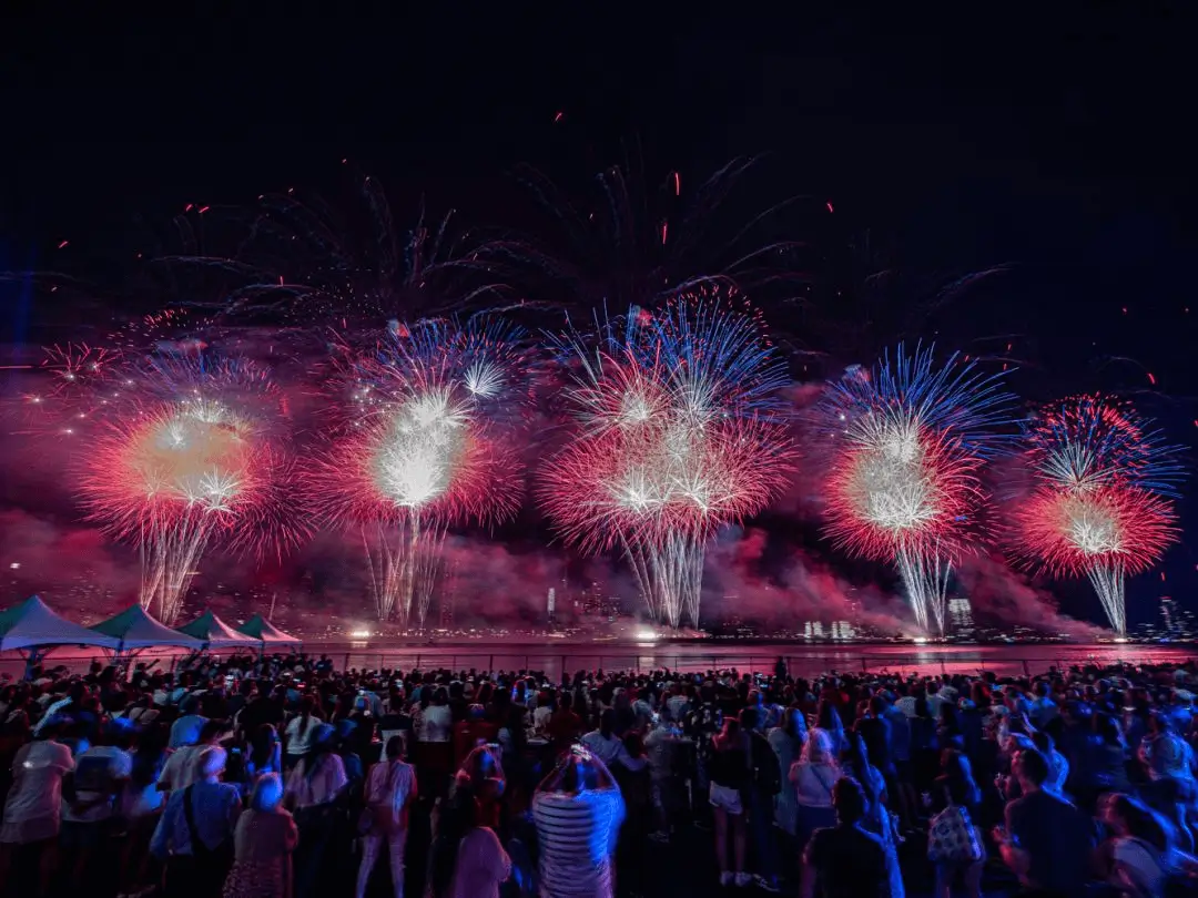 Freedom Fest July 4th Live View of the Fireworks in New York City