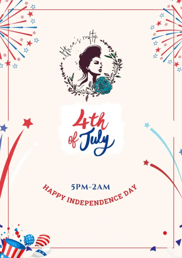 july 4th at althea rooftop