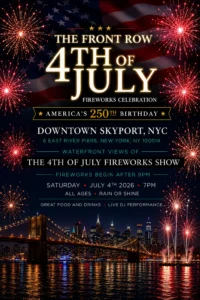 FRONT ROW 4th of july live view of macys fireworks at downtown skyport
