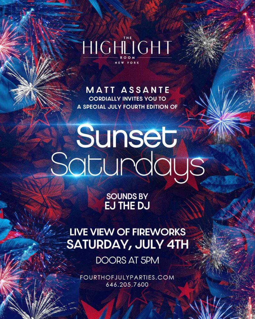 The Highlight Room Rooftop July 4th Party