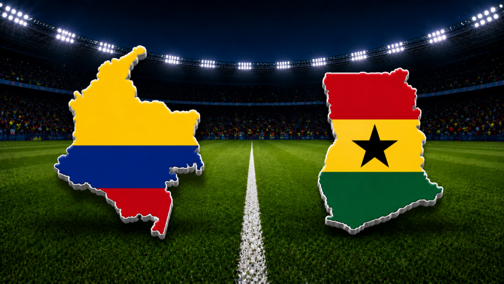 Columbia vs Ghana FIFA World Cup 2026