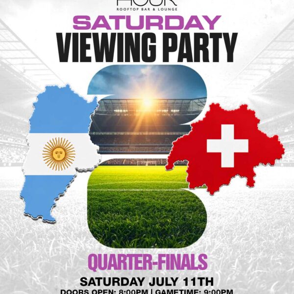 Switzerland Vs Argentina Watch Party at NYC Magic hour