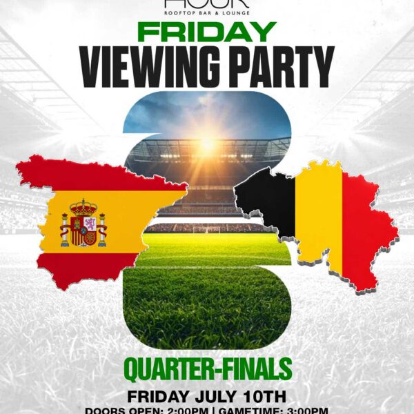 Spain vs Belgium watch party at Magic Hour NYC